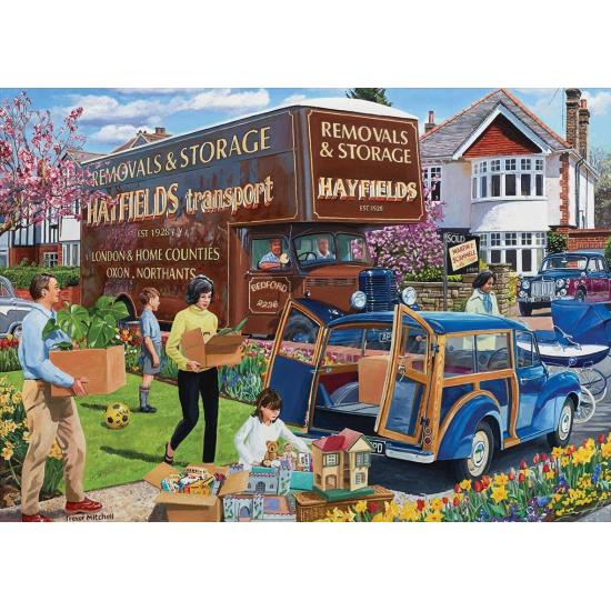 Puzzle Falcon The Move aus 500 Teilen