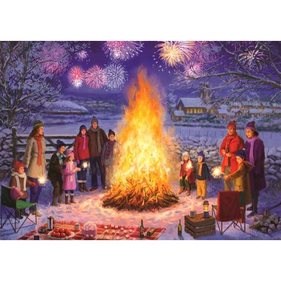 Falcon Puzzle Bonfire Night 500 Teile