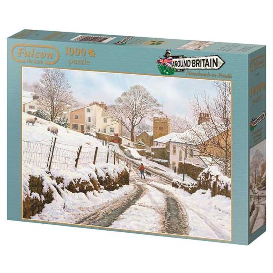 Falcon Puzzle Die neue britische Kirche 1000 Teile