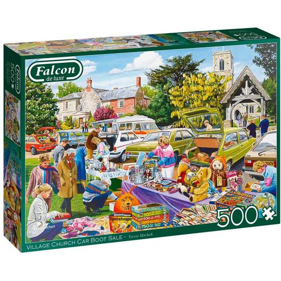 Puzzle Falcon Parish Market 500 Teile