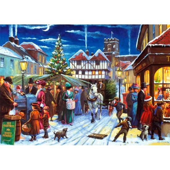 Puzzle Falke Weihnachtsmarkt 500 Teile