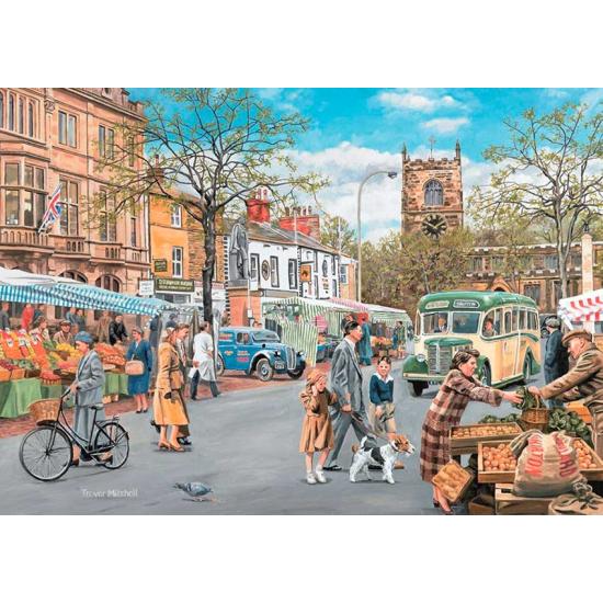 Falcon Puzzle Skipton Market 500 Teile