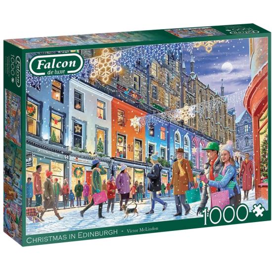 Falke Weihnachten in Edinburgh Puzzle 1000 Teile
