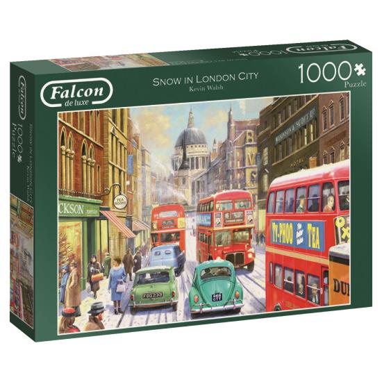Falcon Snow in London Puzzle 1000 Teile