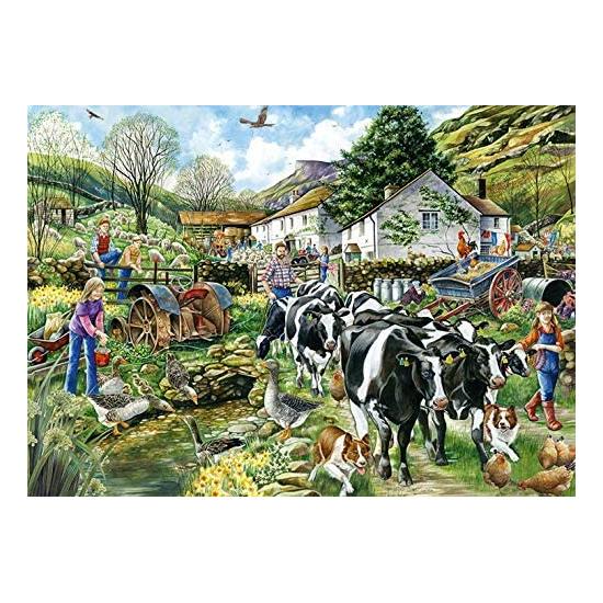 Falcon Puzzle Another Day on the Farm 1000 Teile