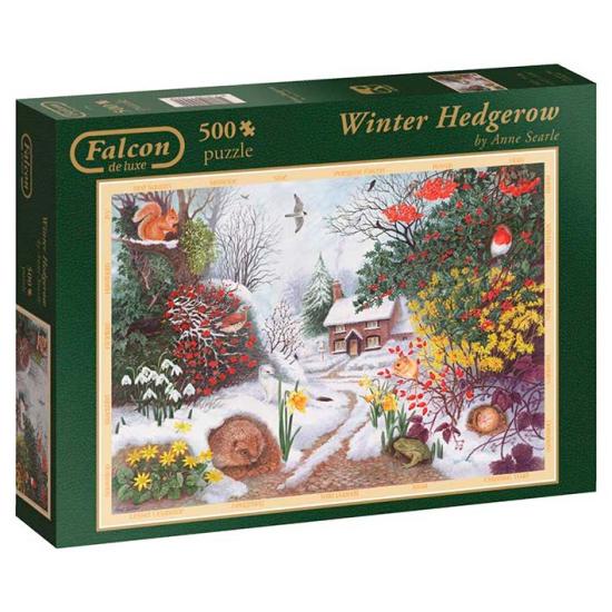 Falke Winterlandschaft Puzzle 500 Teile
