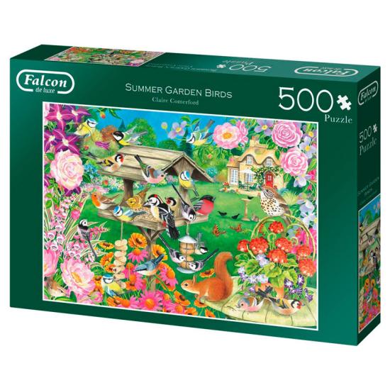 Falcon Summer Garden Birds Puzzle 500 Teile