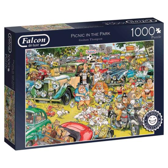 Falkenpicknick im Park Puzzle 1000 Teile