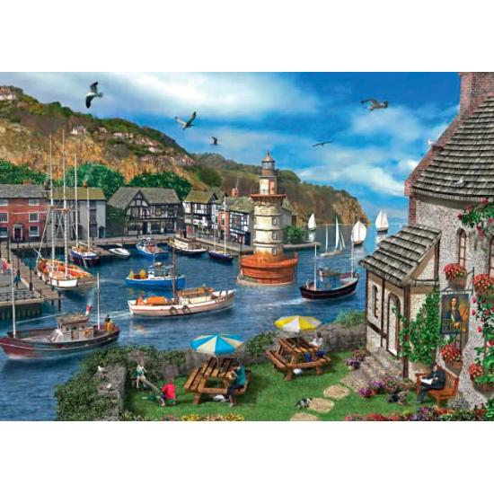 Falcon Summer Port Puzzle 1000 Teile
