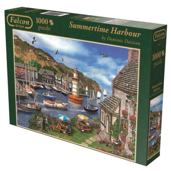 Falcon Summer Port Puzzle 1000 Teile