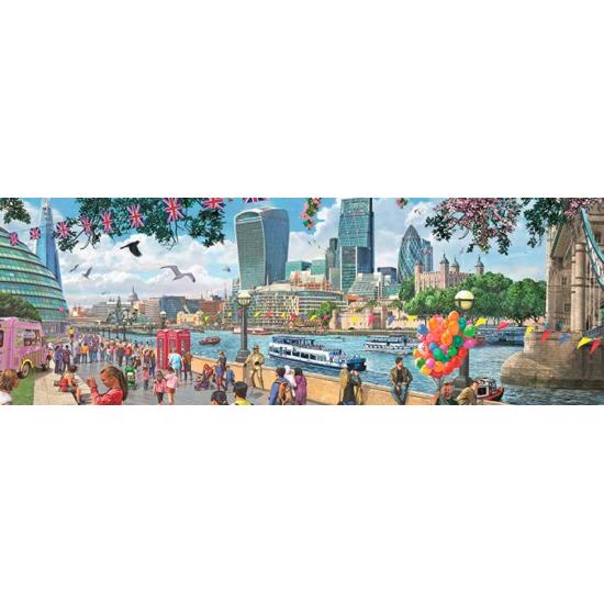 Puzzle Falcon River Thames, London 1000 Teile