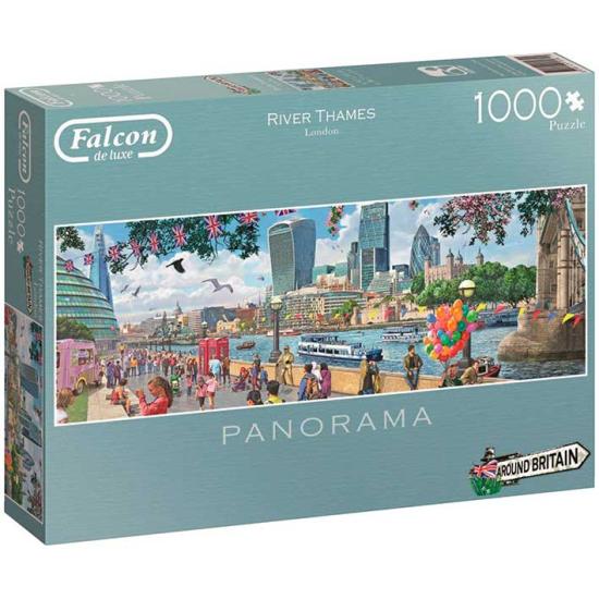 Puzzle Falcon River Thames, London 1000 Teile