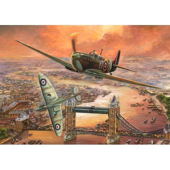 Falcon Spitfire über London Puzzle 1000 Teile