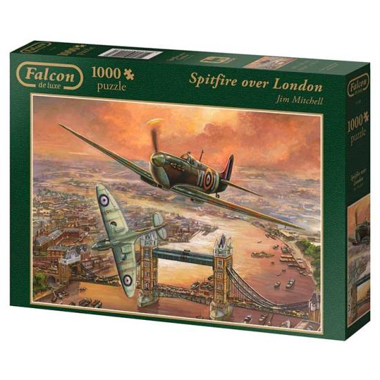 Falcon Spitfire über London Puzzle 1000 Teile