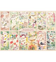 Puzzle Falcon A Year in the Field Diary mit 1000 Teilen