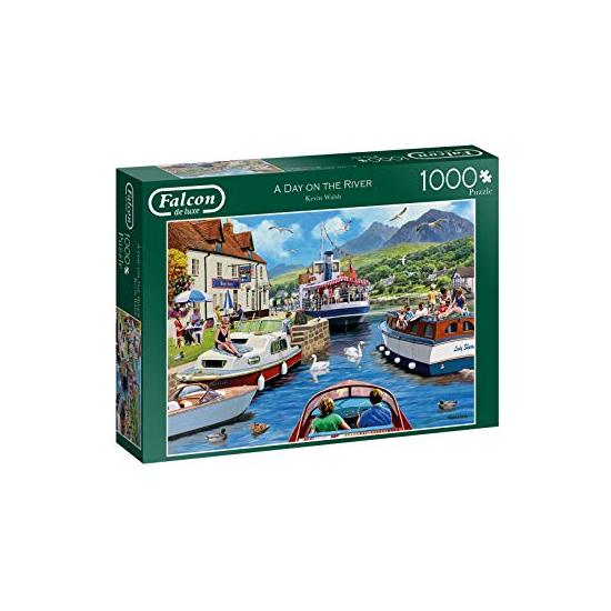 Puzzle Falcon A Day on the River 1000 Teile