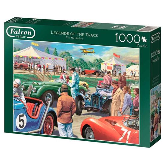 Falcon Puzzle Ein Tag bei den Rennen 1000 Teile