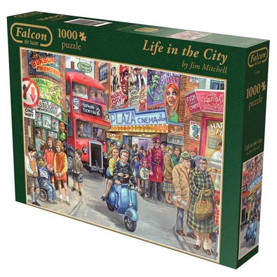 Falcon City Life Puzzle 1000 Teile