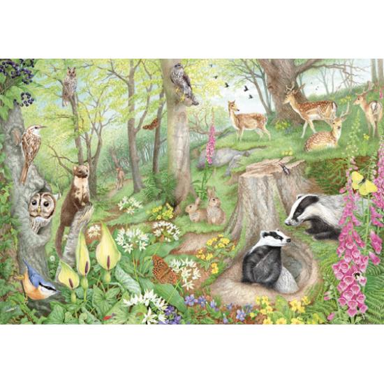 Falkenwald-Wildtier-Puzzle 1000 Teile Falkenwald-Wildtier-Puzzle 1000 Teile