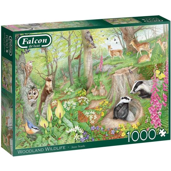 Falkenwald-Wildtier-Puzzle 1000 Teile Falkenwald-Wildtier-Puzzle 1000 Teile