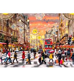 Puzzle Gibsons Weihnachtstrubel 1000 Teile