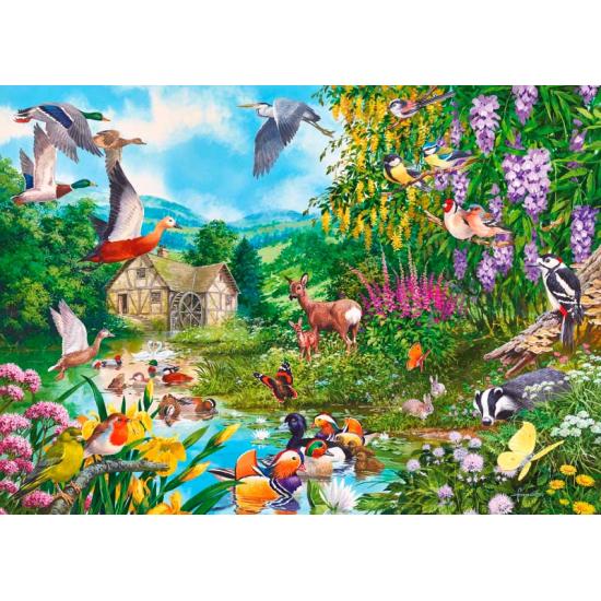 Gibsons Around the River Puzzle 1000 Teile