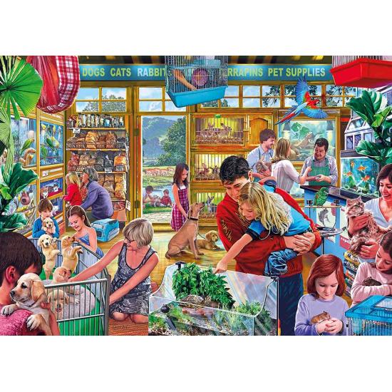 Gibsons Furry Friends 1000-teiliges Puzzle