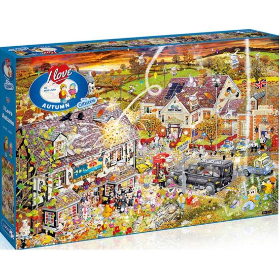 Gibsons Love for Autumn 1000-teiliges Puzzle