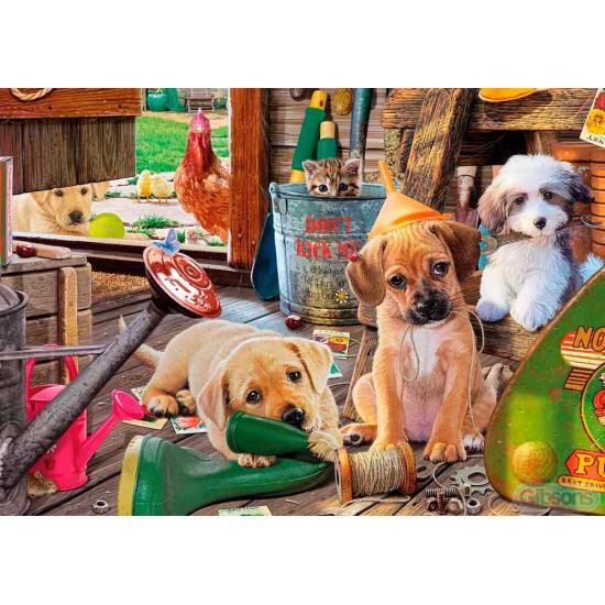 Gibsons Here We Are To Help 500-teiliges Puzzle