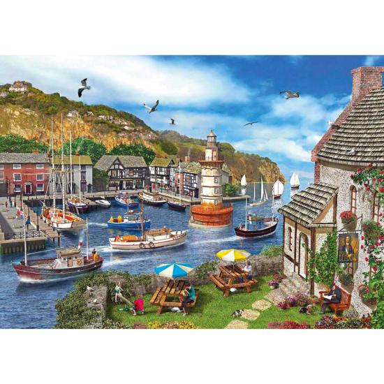 Gibsons Lighthouse Bay 1000-teiliges Puzzle