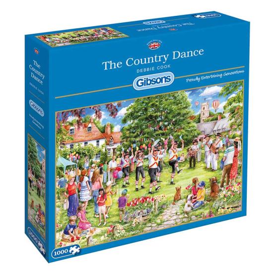 Gibsons Country Dance 1000-teiliges Puzzle