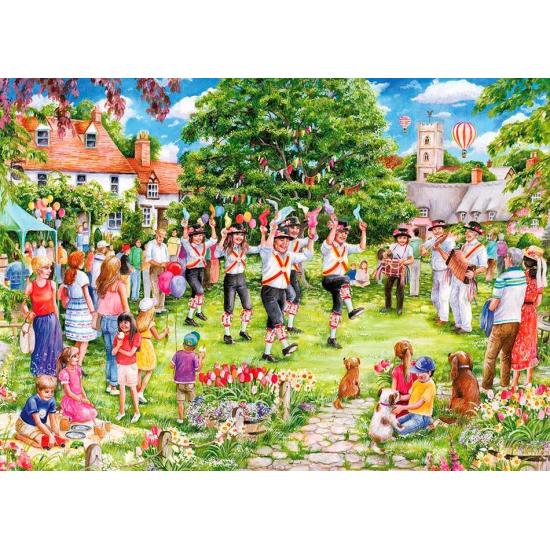 Gibsons Country Dance 1000-teiliges Puzzle