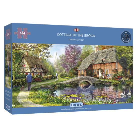 Gibsons Creekside Cabin Puzzle 636 Teile Gibsons Creekside Cabin Puzzle 636 Teile