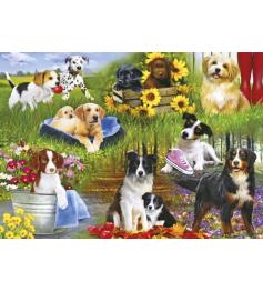 Gibsons Playful Puppies Puzzle 500 Teile