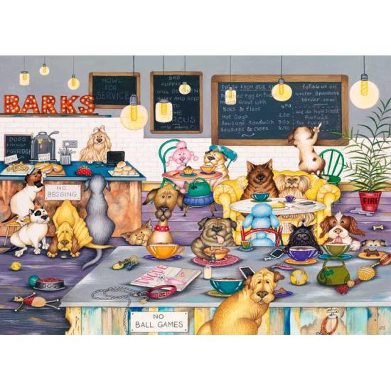 Gibsons Coffee for Dogs Puzzle 1000 Teile