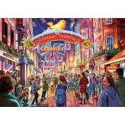 Gibsons Carnaby Street at Christmas 500-teiliges Puzzle