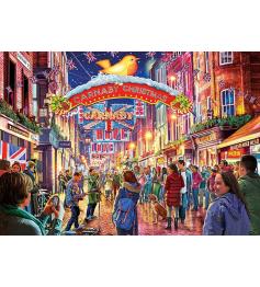 Gibsons Carnaby Street at Christmas 500-teiliges Puzzle