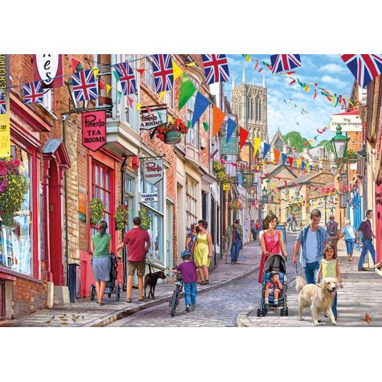 Gibsons Steep Hill 1000-teiliges Puzzle
