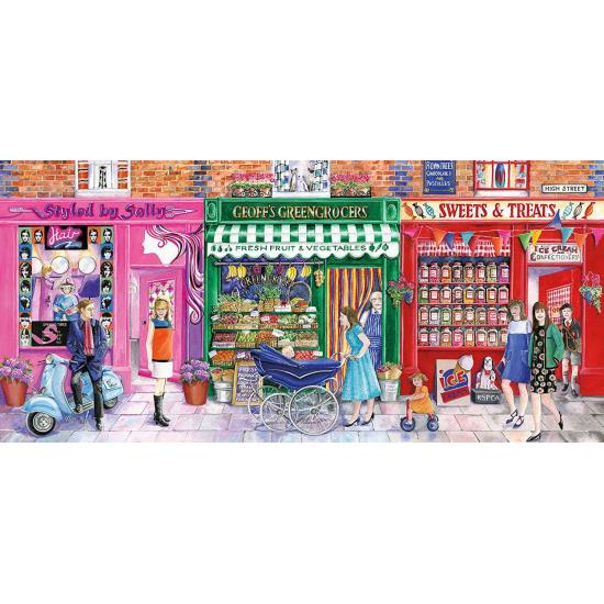 Gibsons Bienenstöcke, Bohnen und Pralinen Puzzle 636 Teile