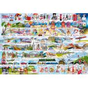 Gibsons Puzzle English Things 2000 Teile