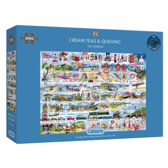 Gibsons Puzzle English Things 2000 Teile