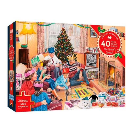 Gibsons Puzzle The Queen's Speech 40 Teile XXL