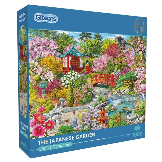 Puzzle Gibsons Der Japanische Garten 1000 Teile