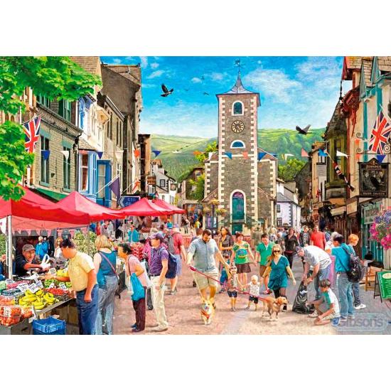Gibsons Keswick Market Puzzle 1000 Teile