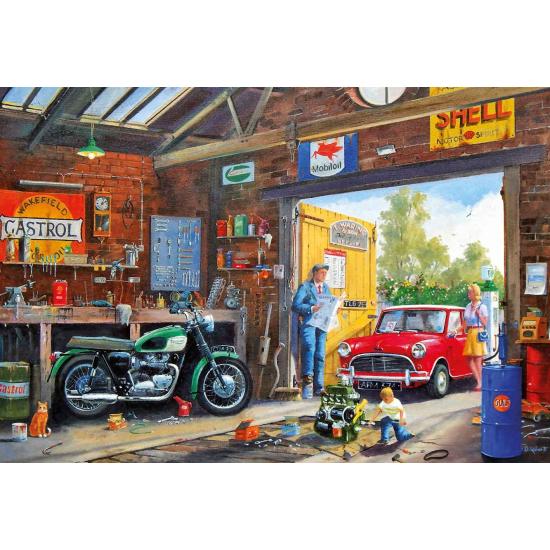 Gibsons Daddy's Little Helper Puzzle 500 Teile Gibsons Daddy's Little Helper Puzzle 500 Teile