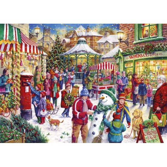 Gibsons Puzzle Santa's Christmas Secret 1000 Teile