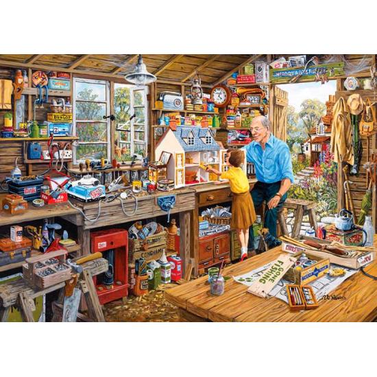 Gibsons Grandpa's Workshop Puzzle 1000 Teile