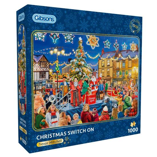 Puzzle Gibsons Weihnachtsbeleuchtung 1000 Teile