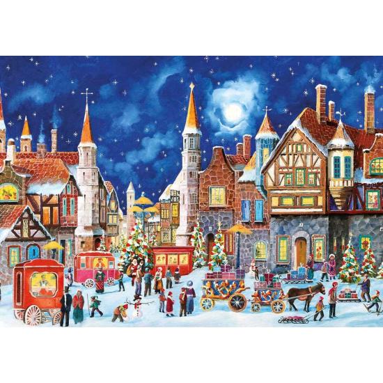 Gibsons Weihnachtslieferungen-Puzzle mit 2 x 500 Teilen