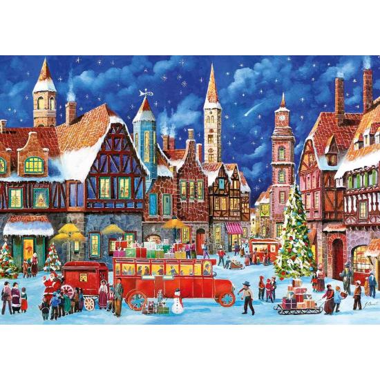 Gibsons Weihnachtslieferungen-Puzzle mit 2 x 500 Teilen